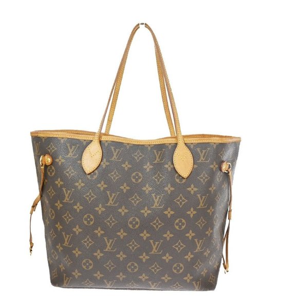 Louis Vuitton Handbags - LOUIS VUITTON Neverfull MM Shoulder Tote Bag Monogram Leather
